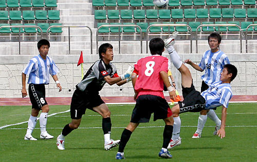 고등부 동계전지 훈련팀 축구대회1