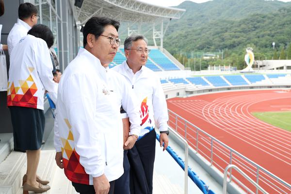 전국체전준비상황 보고회