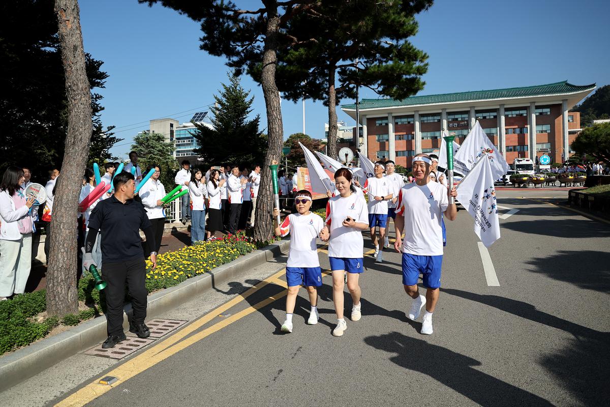 전국체전 성화출발행사