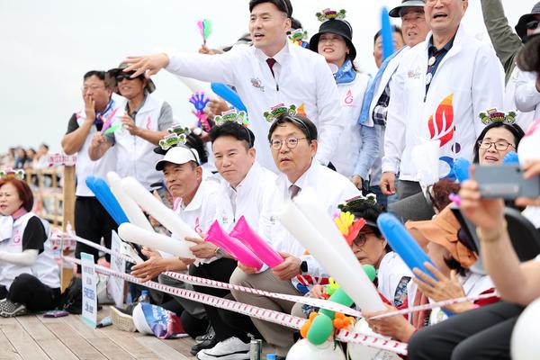 전국체전 선수단격려(조정)