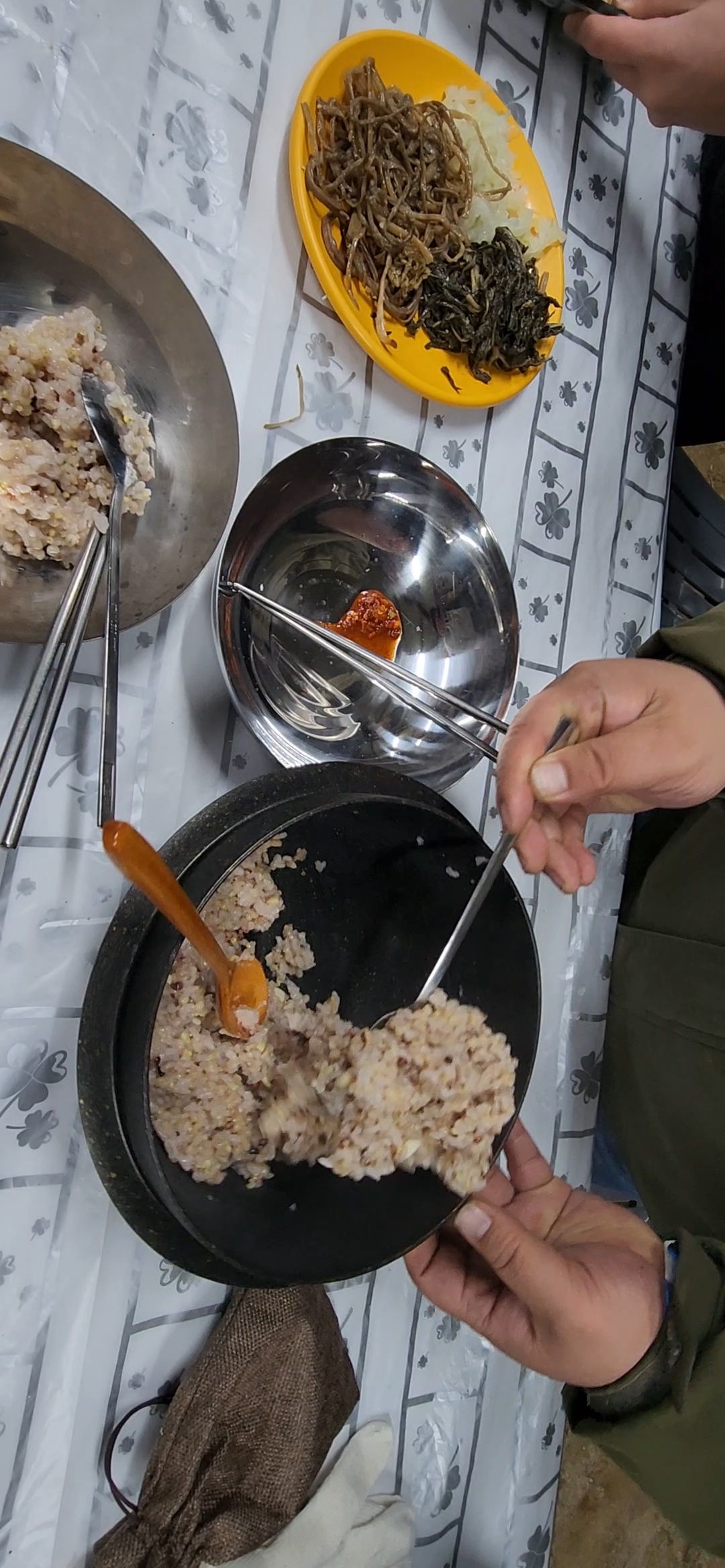 맛있었던 오곡밥.  늘 마음만 있고 해먹이지 못했는데 올해는 제대로 먹게됐네요~