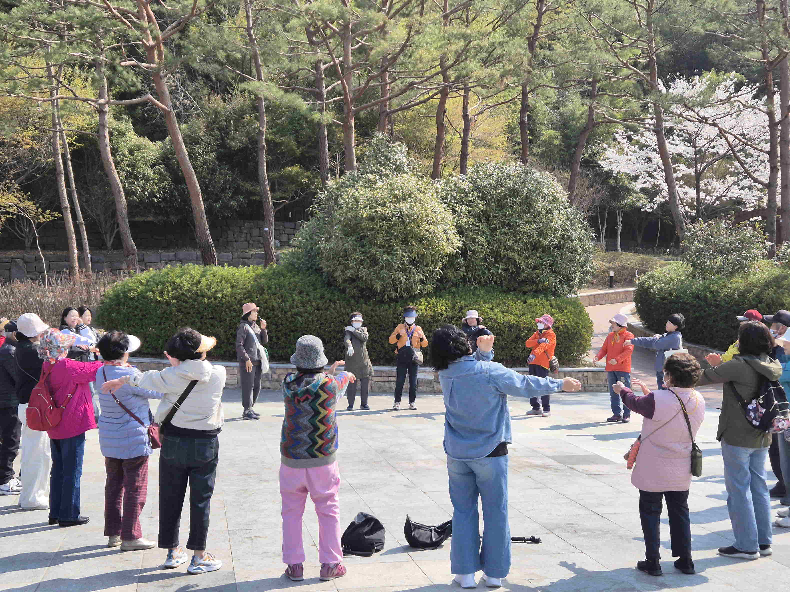 꽃맞이 준비 몸풀기