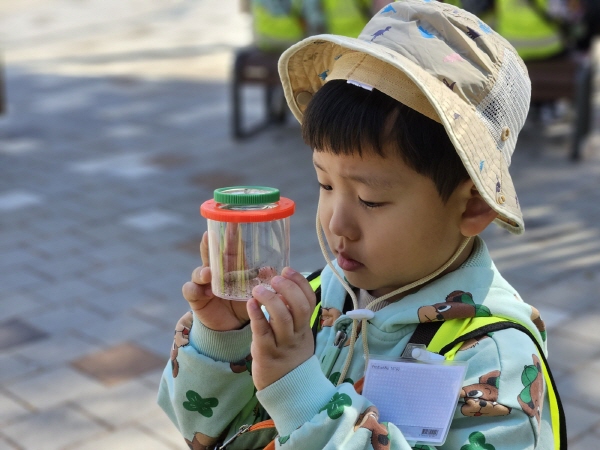 애벌레를 관찰해요