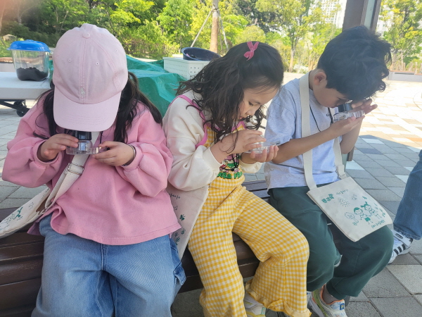 루페로 관찰해요