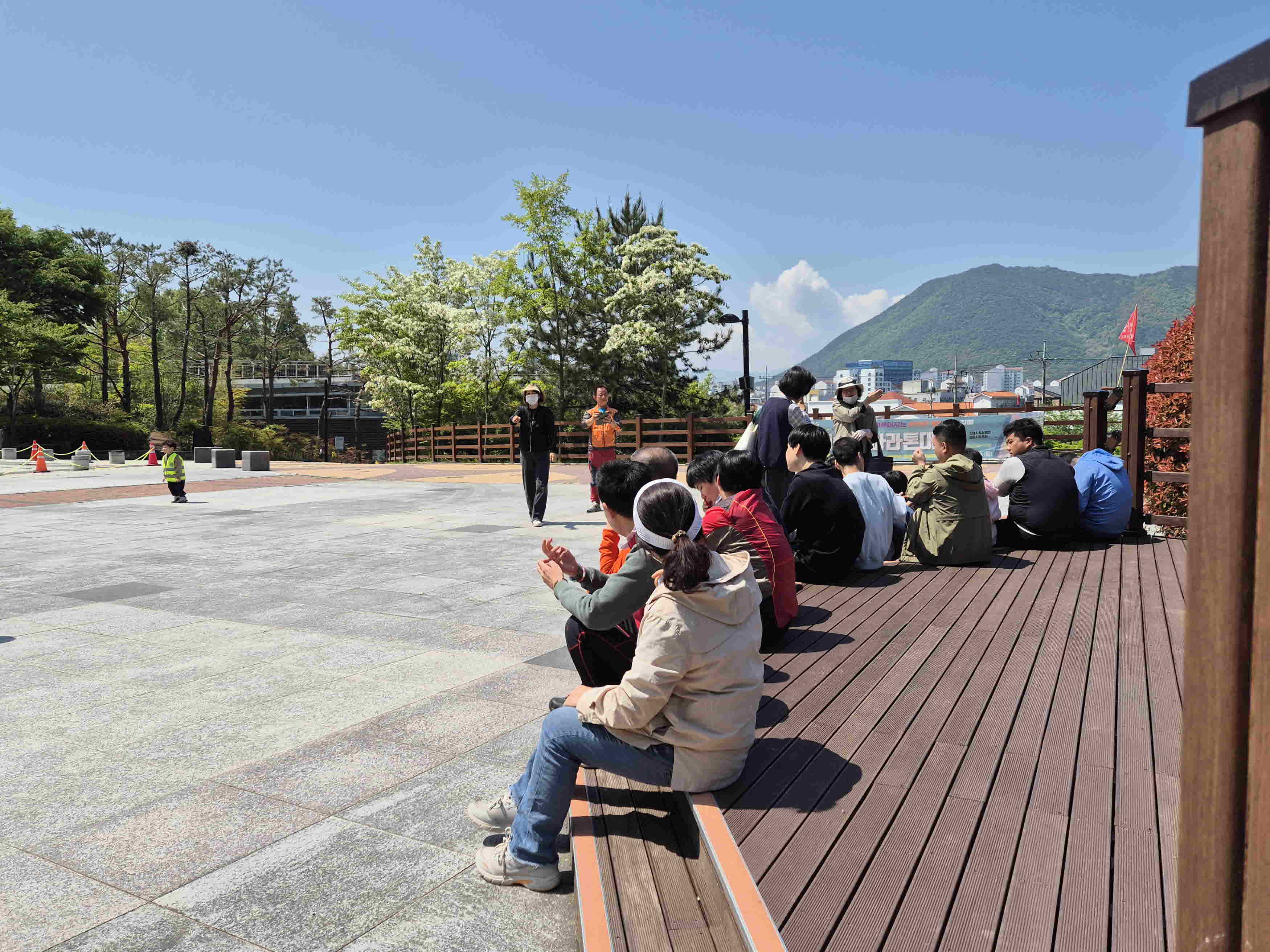 도착, 잠시 휴식