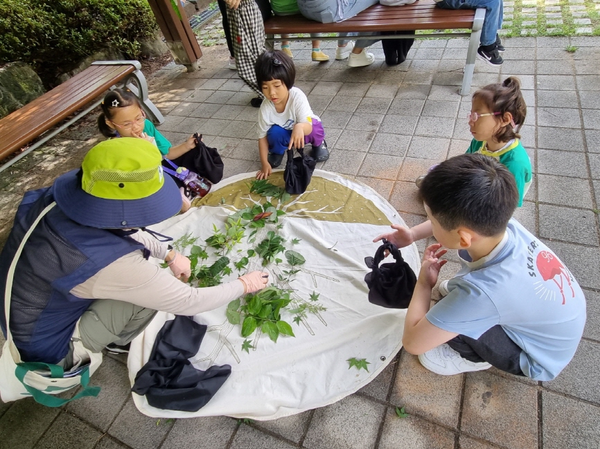 나뭇잎 시장놀이