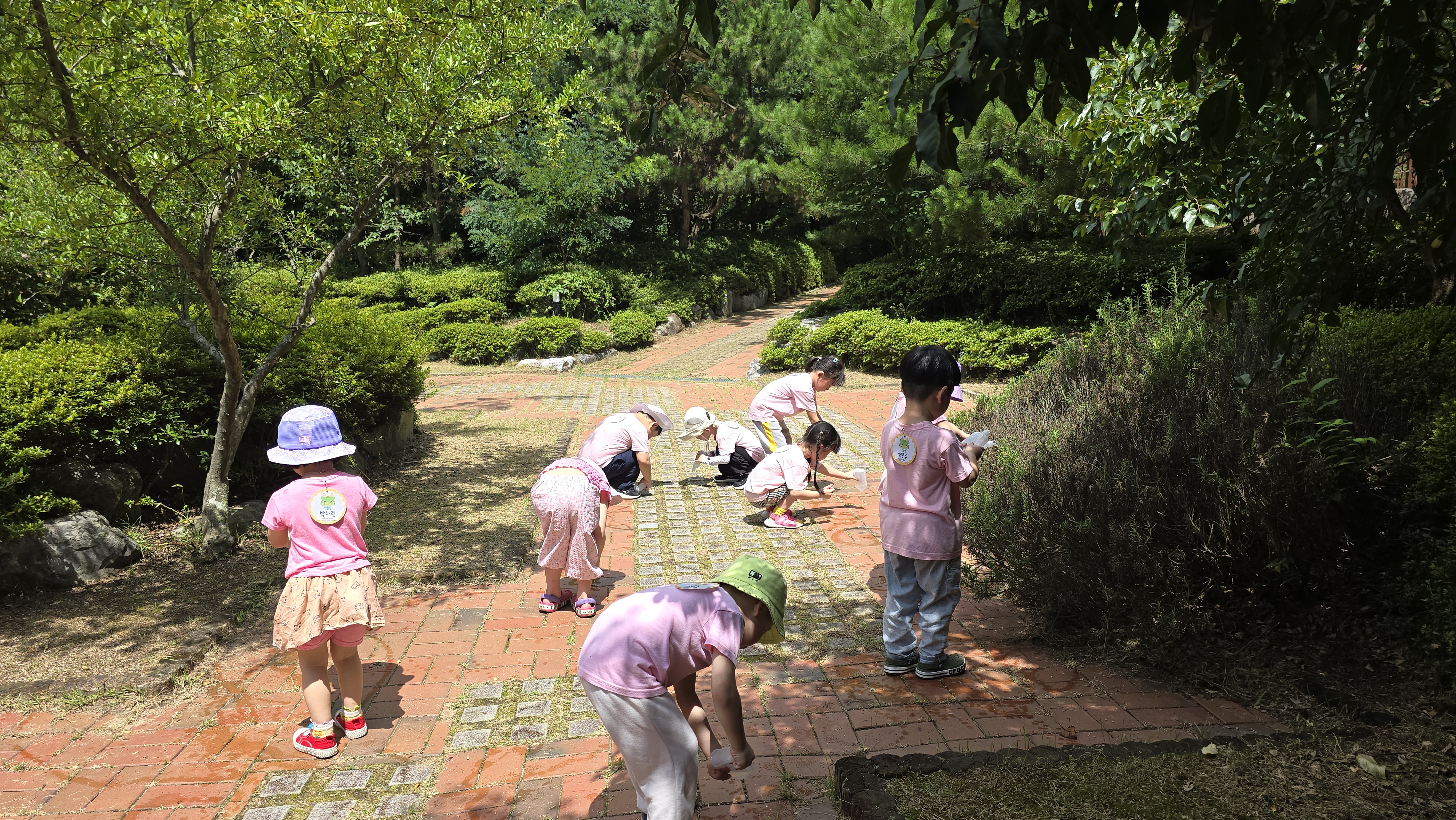 매미오줌물총놀이