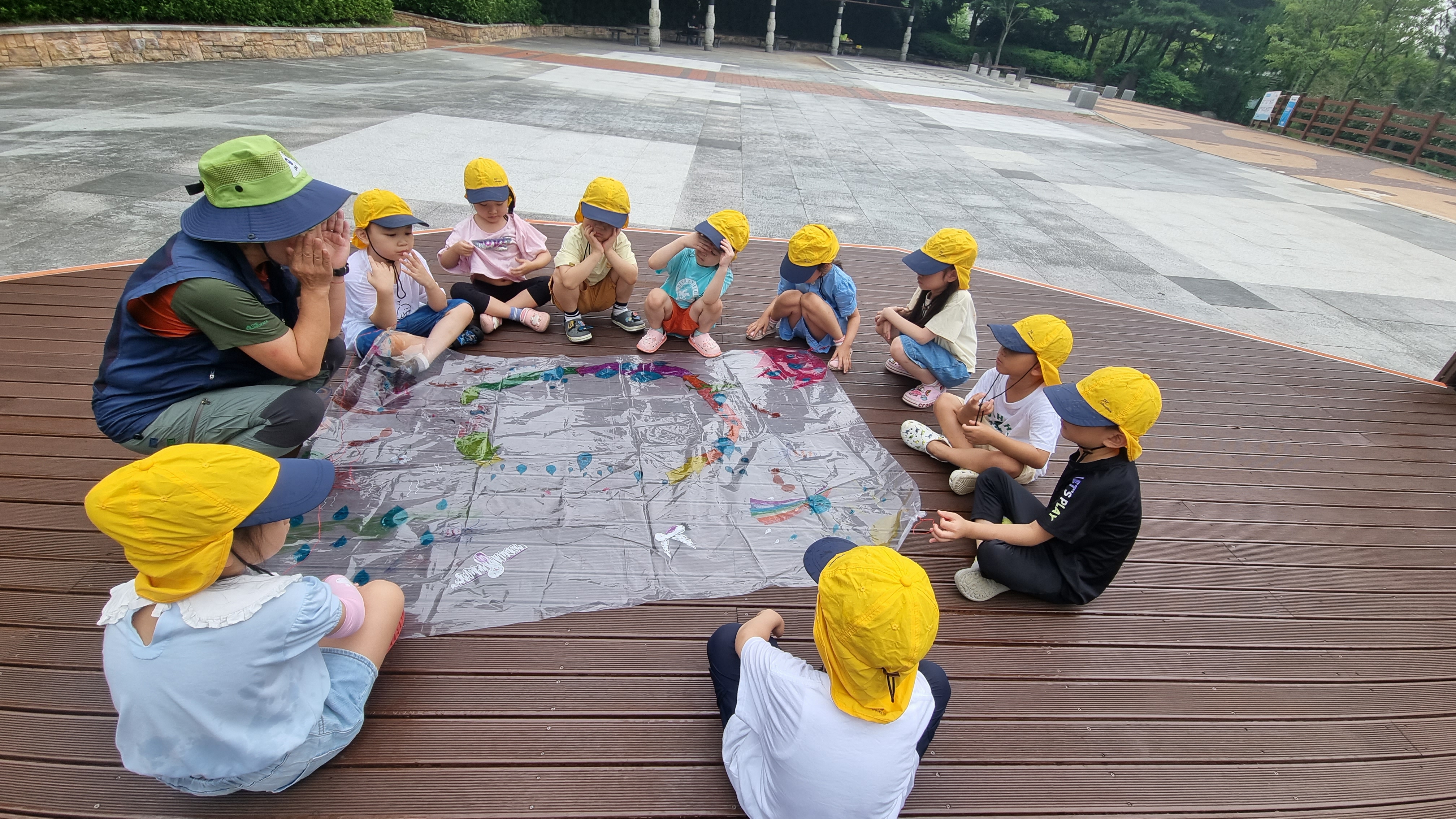 빗물이 여행을 떠나요